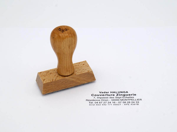 Cachet d'artisan zingueur