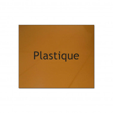 Plastique 30 x 25 cm