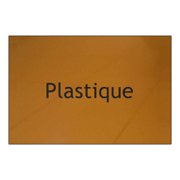 Plastique 60 x 40 cm