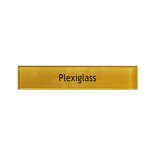 Plexiglass 30 x 5 cm