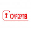 Tampon Confidentiel avec logo