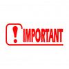 Tampon Important