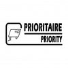 Tampon Prioritaire avec logo