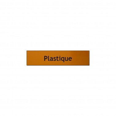 Plastique 10 x 2,5 cm