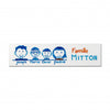 Dibond quadri 10 x 2,5 cm