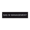 Plaque boite aux lettres plastique