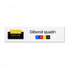 Plaque boite aux lettres dibond