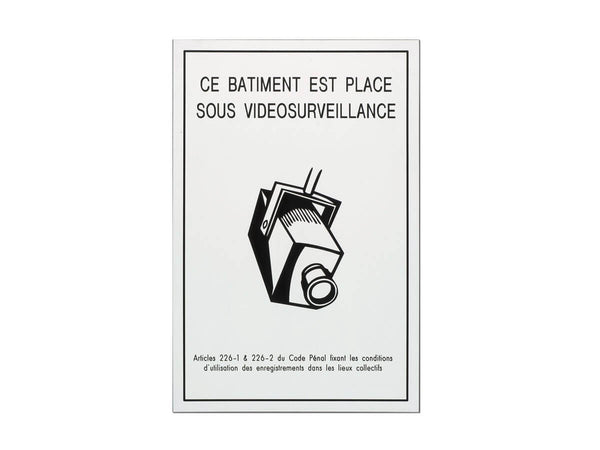 Panneau de vidéosurveillance