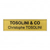 Plaque boite aux lettres plexiglass