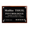 Plaque professionnelle Plexiglass
