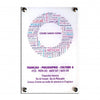 Plaque professionnelle Plexi quadri