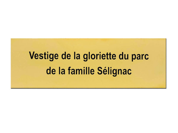 Plaque commémorative