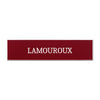 Plaque boite aux lettres plastique