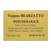 Plaque Psychologue en plexiglass