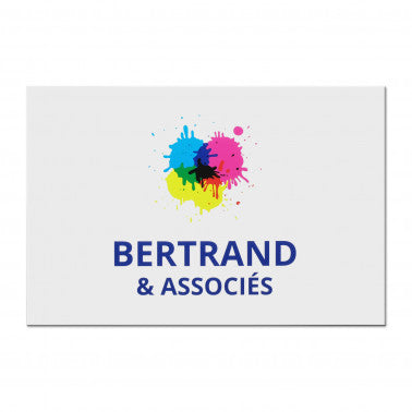 Plaque Entreprise en Dibond quadri
