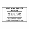 Tampon dateur Avocat 5440