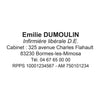 Tampon infirmière Printy 4915