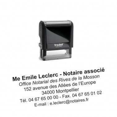 Tampon Notaire Printy 4915
