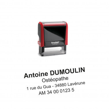 Tampon Ostéopathe Printy 4912