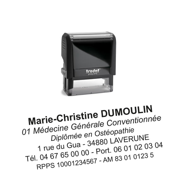 Tampon Ostéopathe Printy 4915