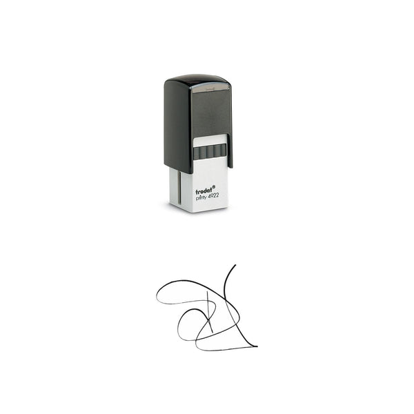 Tampon signature carrée 4922