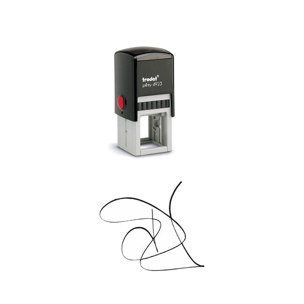 Tampon signature carrée 4923