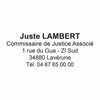 Tampon Commissaire de Justice 4913