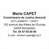Tampon Commissaire de Justice Trodat 5204