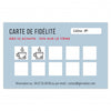 Tampon fidélité Tasse à café