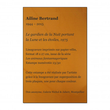 Cartel plastique 10 x 15 cm