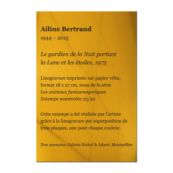 Cartel aluminium 10 x 15 cm