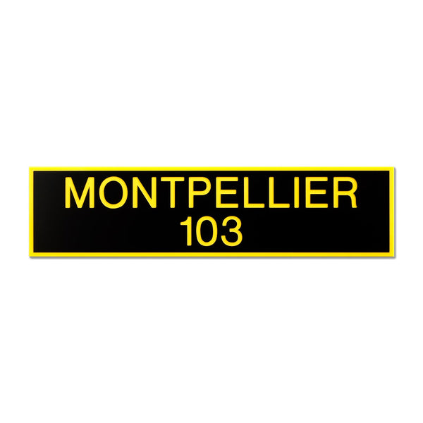 Plaque de taxi