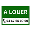 Panneau A LOUER 60 x 40 cm