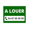 Panneau A LOUER 40 x 30 cm