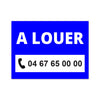 Panneau A LOUER 40 x 30 cm