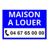 Panneau Maison à Louer - 60 x 40 cm
