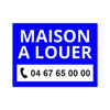 Panneau Maison à Louer 40 x 30 cm