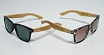 Lunettes en bambou gravées