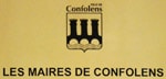 Les Maires de Confolens