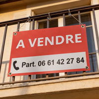 Panneau immobilier A Vendre