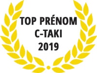 Palmarès des prénom C-TAKI 2019