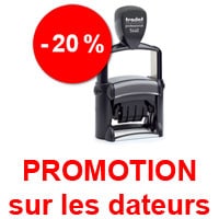 Promotion sur nos dateurs