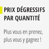 Présentation tarif dégressif