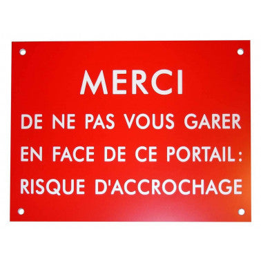 Signalétique pour un portail