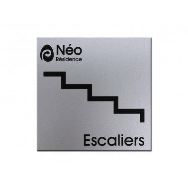 Signalétique pour escalier