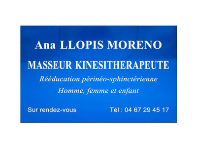 Plaque pro kiné