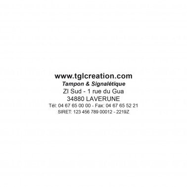 Empreinte Trodat Metal Line 5204