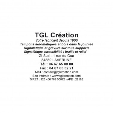 Empreinte Trodat Metal Line 5211