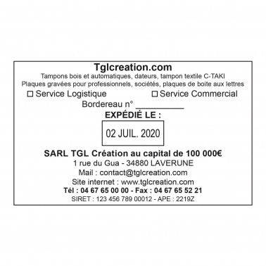 Empreinte Trodat Metal Line 54120