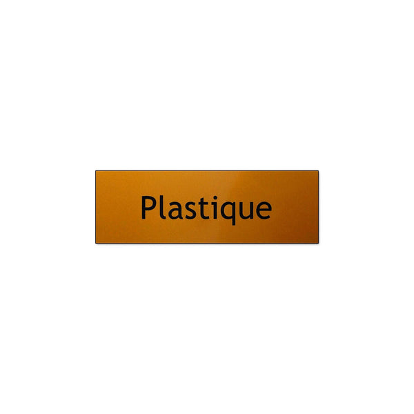 Plastique 15 x 5 cm